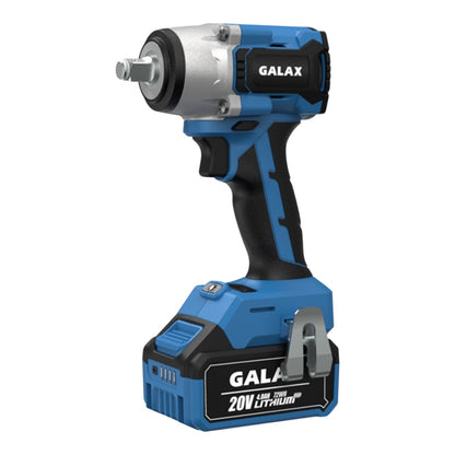 Llave de Impacto BRUSHLESS 20V 500Nm con Batería 4.0Ah y C