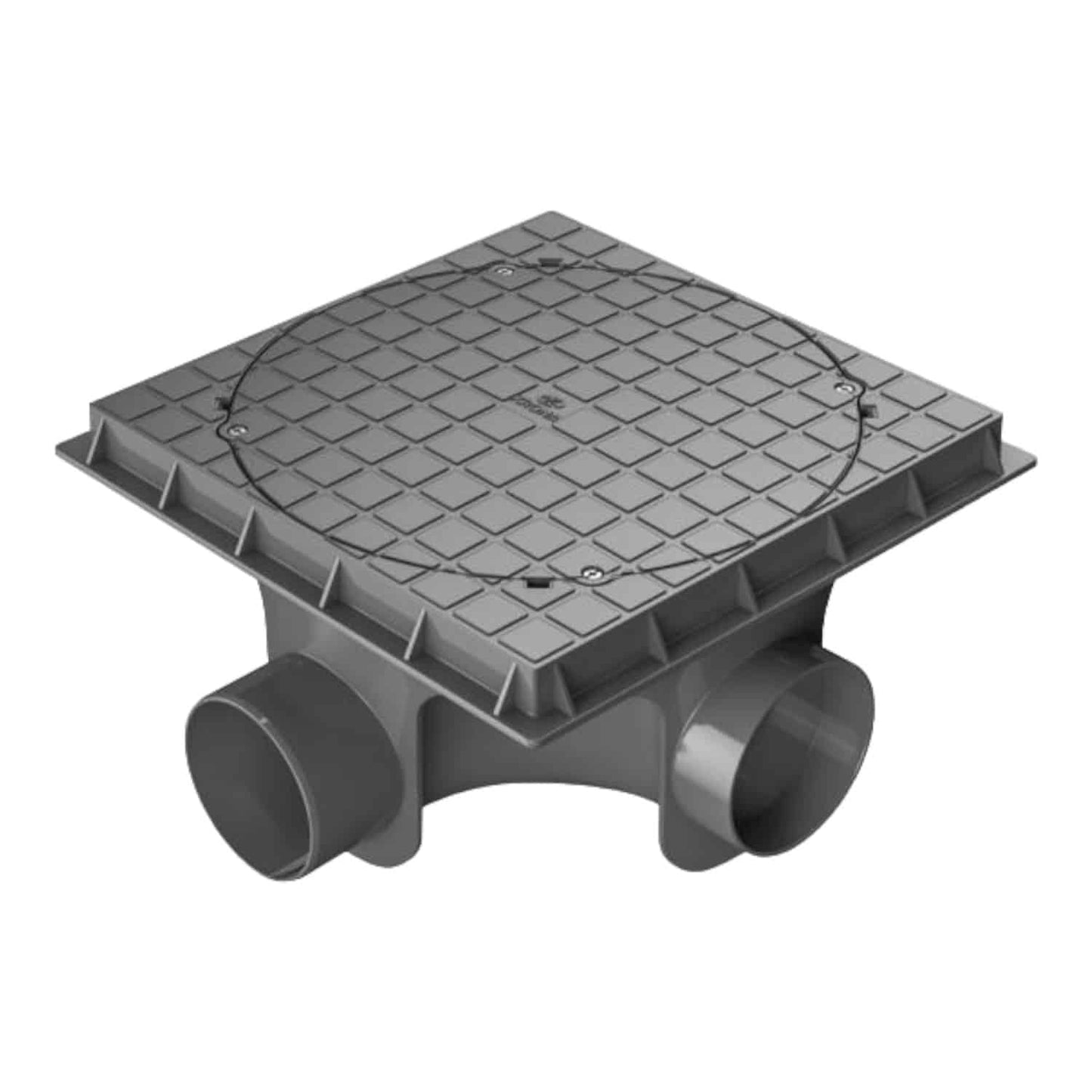 Caja de Inspección 300x200x100mm Gris Reforzada Krona
