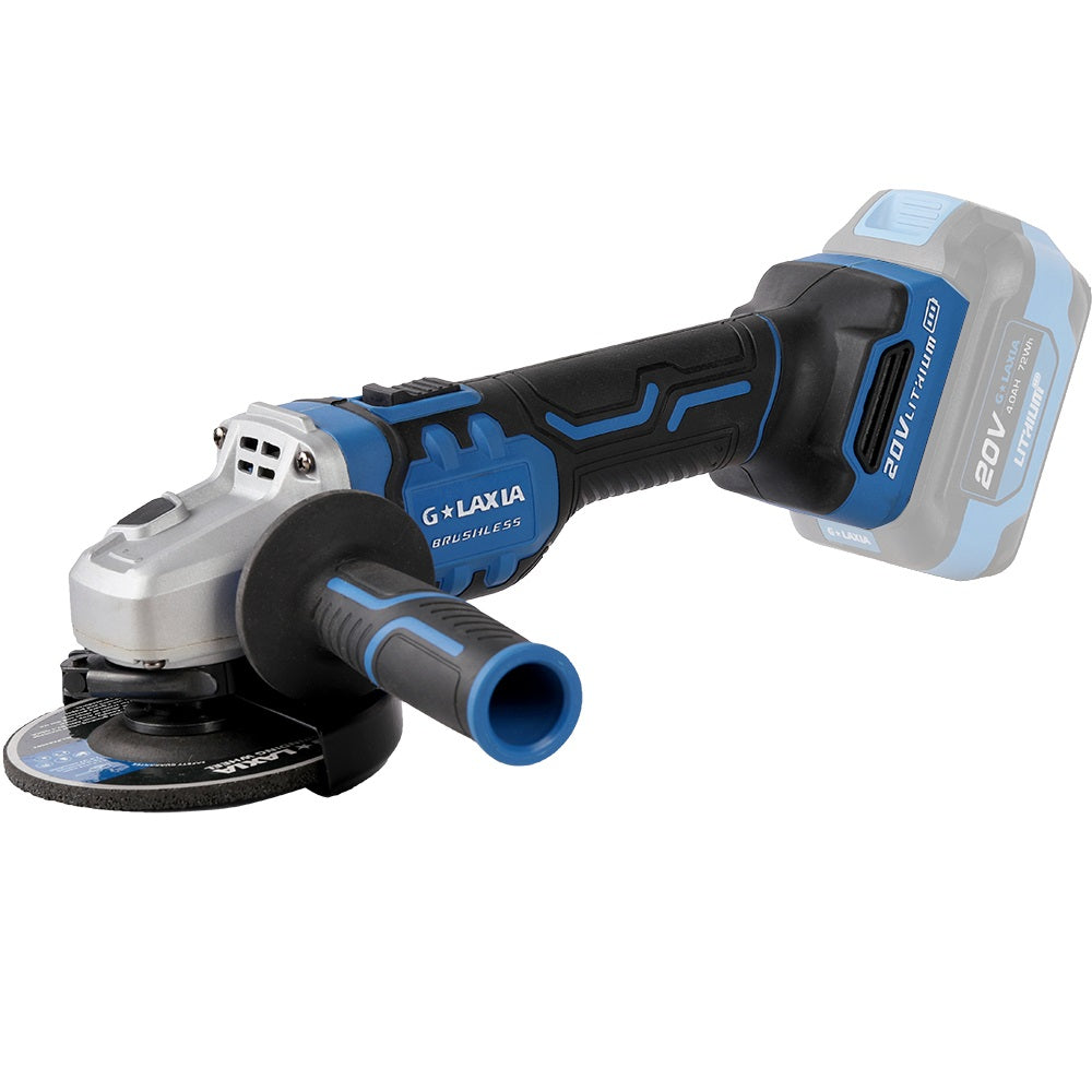 Amoladora Brushless 20V –  NO INCLUYE BATERÍA NI CARGADOR