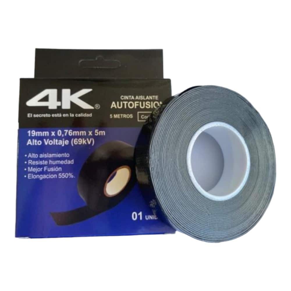 Cinta Autofusion Vulcanizada 10Kv 4K