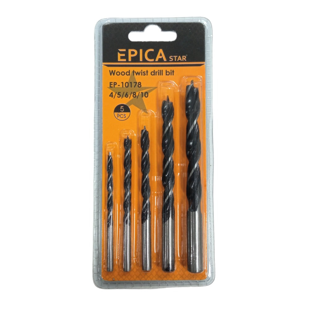 Mechas para madera 5pcs Epica Star