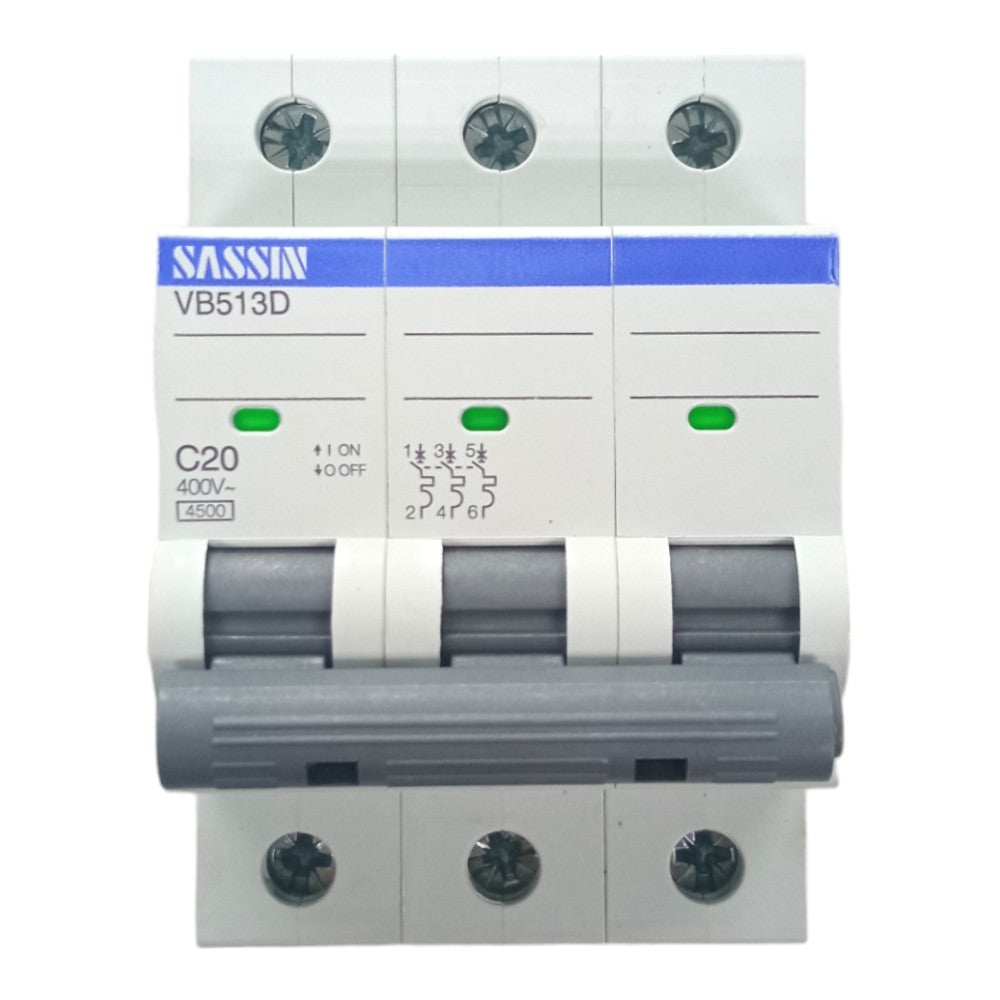 Termica Trifasica (3P) 20A SASSIN