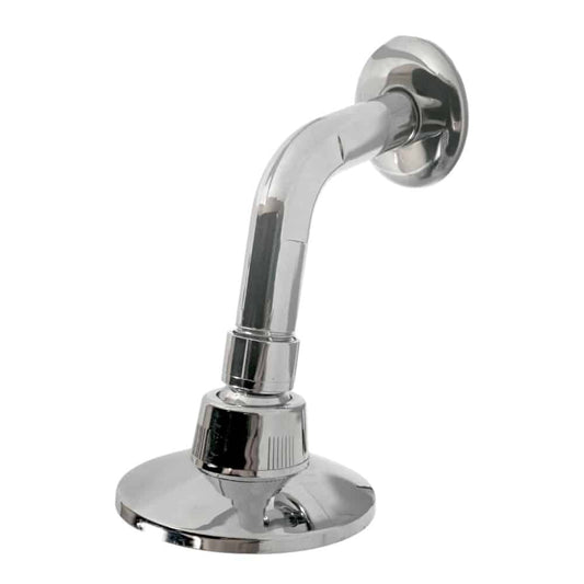 Brazo con Roseta Ducha Grande Redonda Plastica (50385)