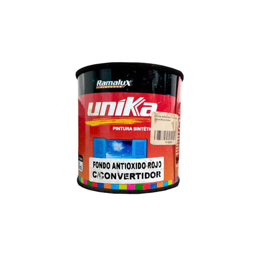 Fondo Antioxido C/Convertidor 250ml Rojo Unika