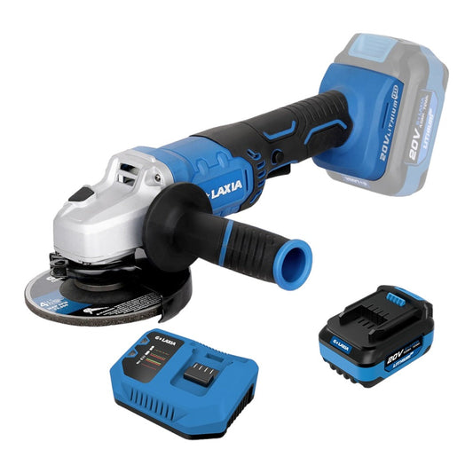 Amoladora 20V 115mm Galaxia (1 Bat 4Ah y Car 4Ah)