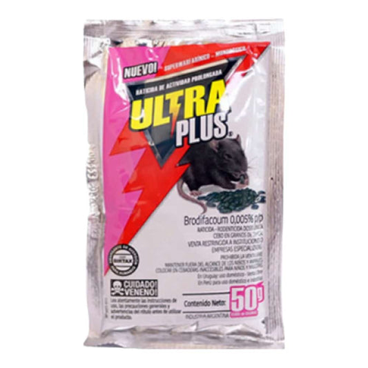 Veneno para ratas Ultra Plus 50g