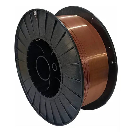 Alambre AGA Mig/Tig Macizo ER70S-6 1,0mm Rollo 15kg
