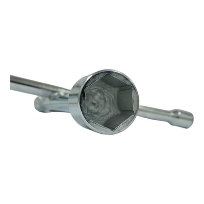 Llave de cruz 14” cromada