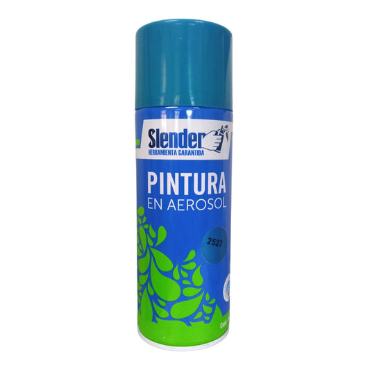 Pintura aerosol Slender 400mlint/ext Azul Metálico (2527)