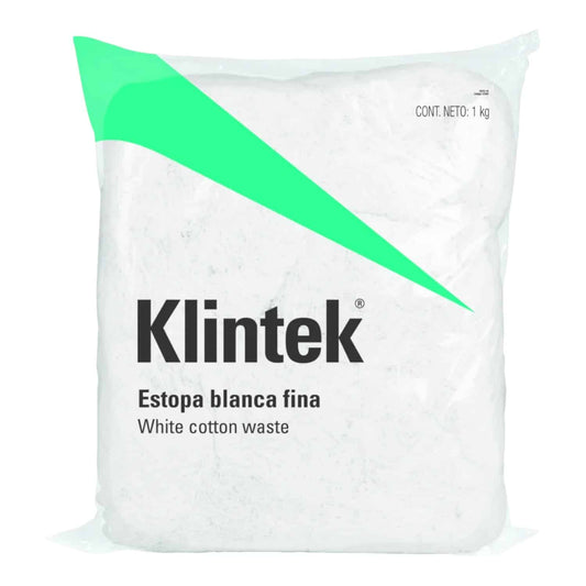 Estopa de limpieza (bolsa 1kg) Kintek