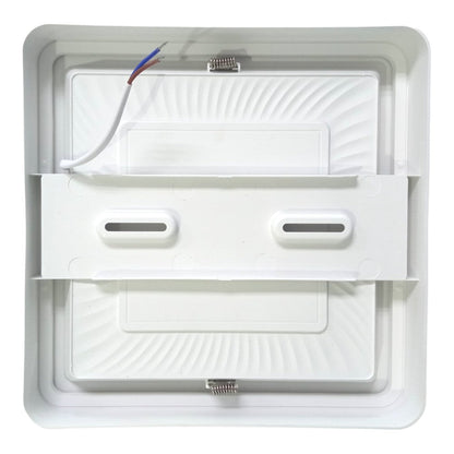 Panel Led 2en1 Cuadrado 18W L:22cm Frio Wellmax/Samsung