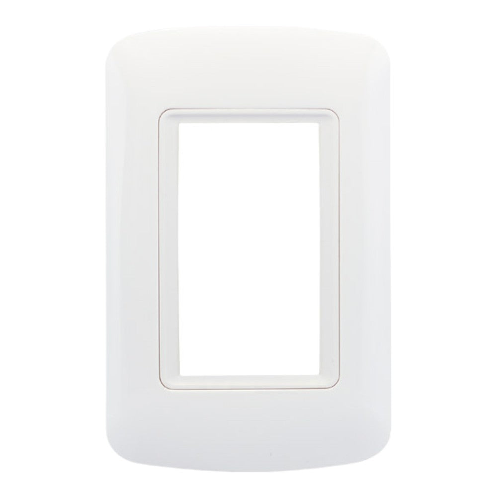 Plaqueta Blanca 3 Mod c/Bastidor (AP) Atenea Plus A154100005