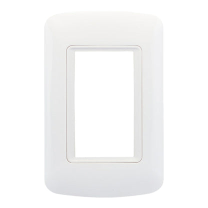 Plaqueta Blanca 3 Mod c/Bastidor (AP) Atenea Plus A154100005