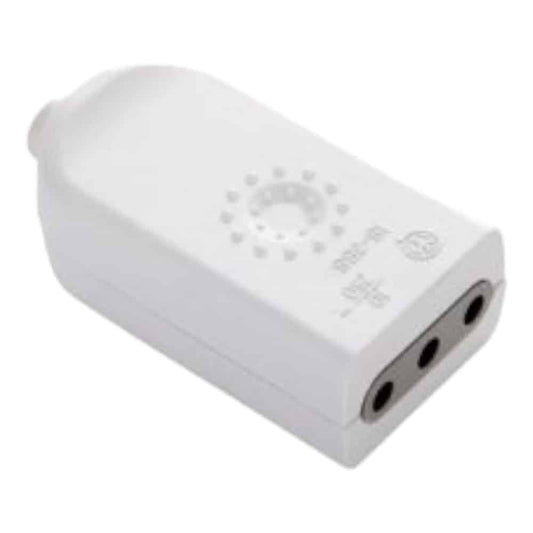 Ficha Hembra Modular 3en Linea Blanca 71904