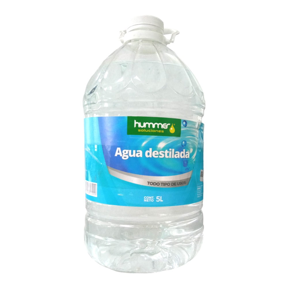 Agua Destilada en 5lts