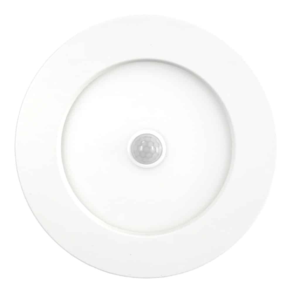 Plafon Sensor Movimiento Adosar Redondo 17,4Cm 12W Luz Fria