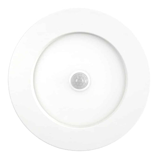 Plafon Sensor Movimiento Adosar Redondo 17,4Cm 12W Luz Fria