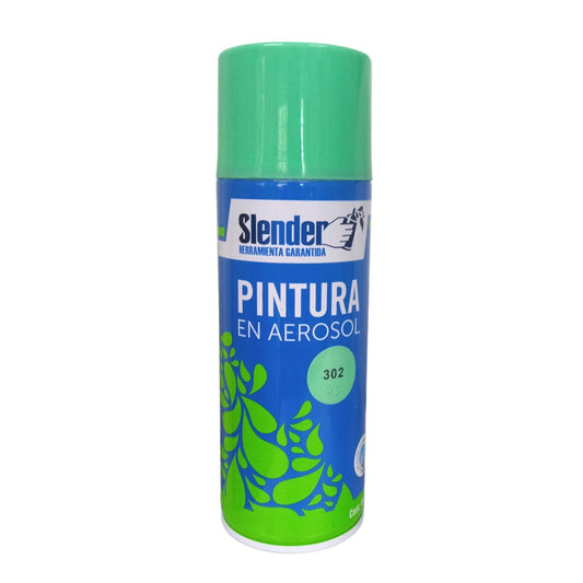 Pintura aerosol Slender 400ml Int/Ext Verde Claro (302)