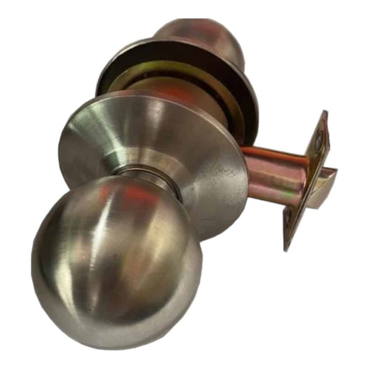 Cerradura pomo Plateada Caja SS-PS Ciega (s/llave) 4k