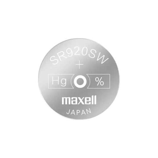 Pila MAXELL 370 SR 920W (redonda)