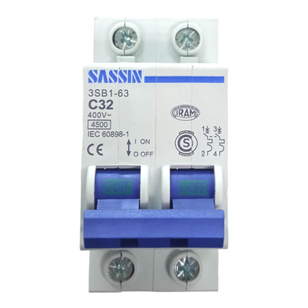 Termica Bipolar (2P) 32Amp SASSIN