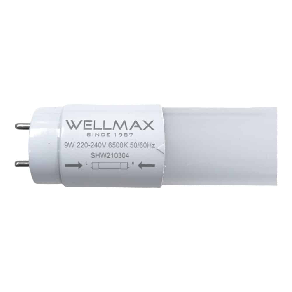 Tubo de luz Led 9W Fria 60cm Wellmax/Samsung