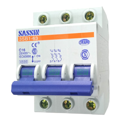 Termica Trifasica (3P) 16A SASSIN