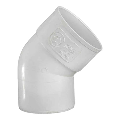 Codo 45º M/H 50mmx3,2mm. PVC