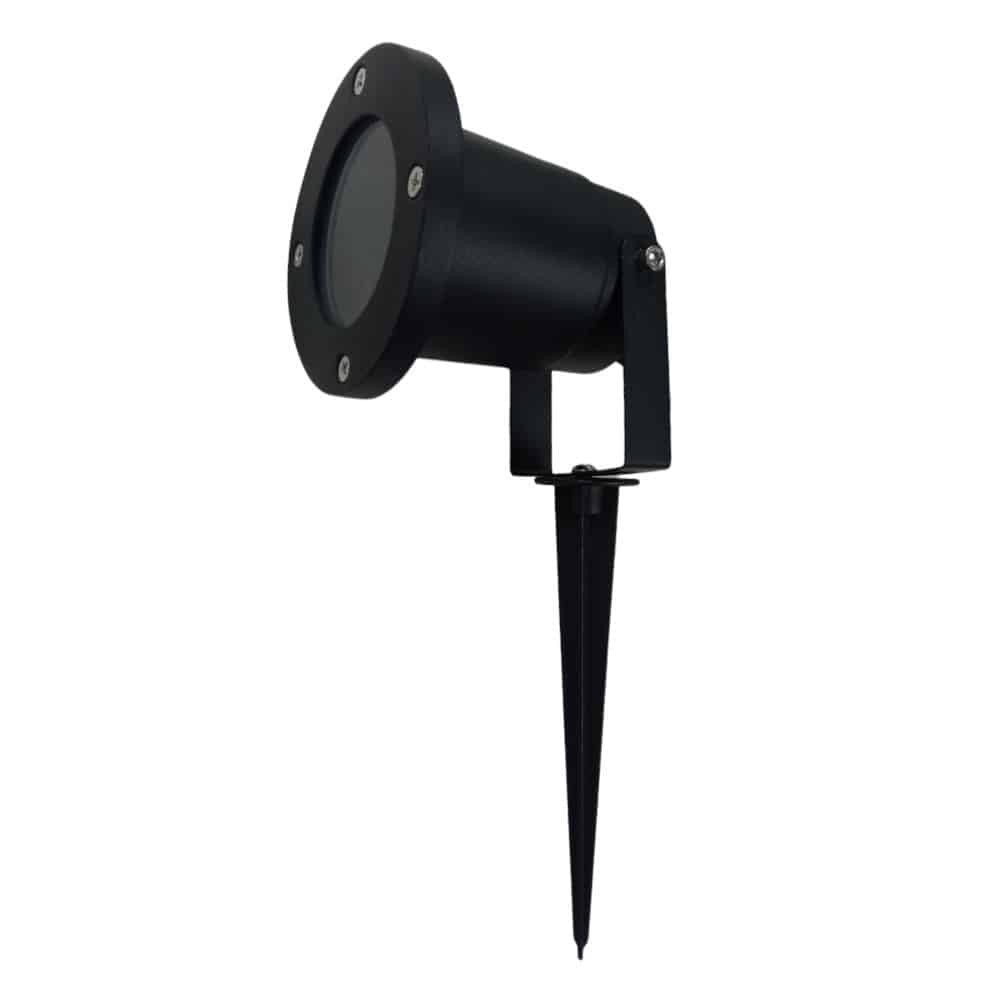 Foco Spot Jardin con Pincho Gu10 Ip65 (Aluminio)