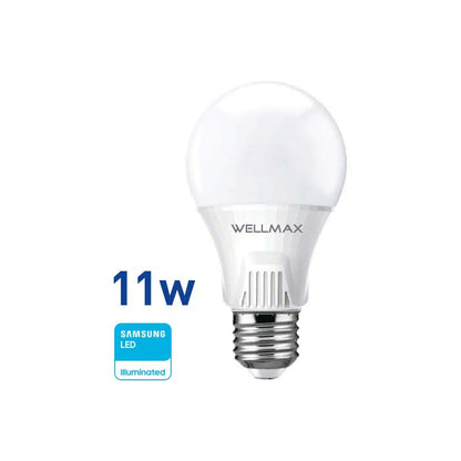 Lámpara Led 11W (equi 100w) A60-E27 Frio Wellmax
