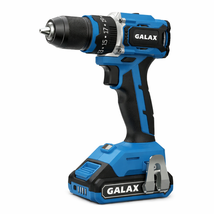 Taladro Atornillador Percutor BRUSHLESS 20V 60Nm bat y carg