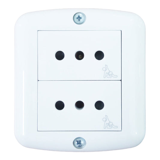 Caja Ext 2 Módulos 3Lin seg Blanco (A)  Atenea  A154320015PF