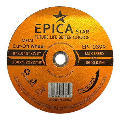 Disco de corte 9” -230*1.2*22