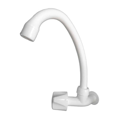 Grifo Canilla Cocina Pared Pico Alto Blanco Durin (51690)