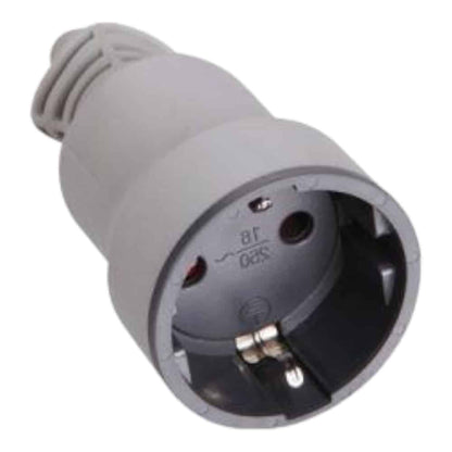 Ficha Hembra Schuko 16A Goma 55029