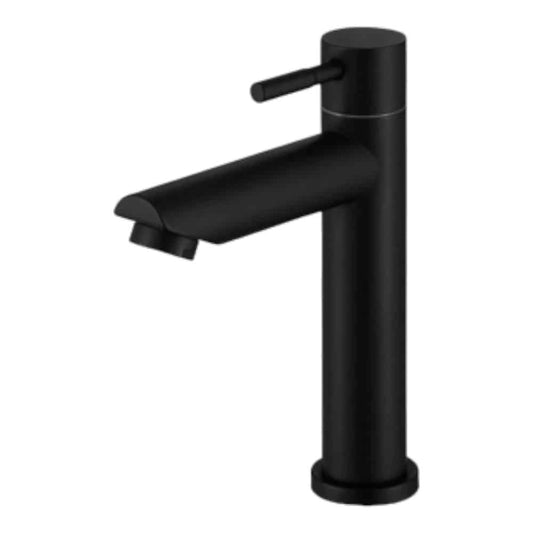 Monocomando Lavatorio Palito 27cm 90° Negro Rimontti (50985)