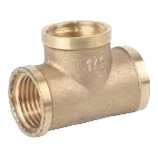 Tee 1/2¨ Bronce