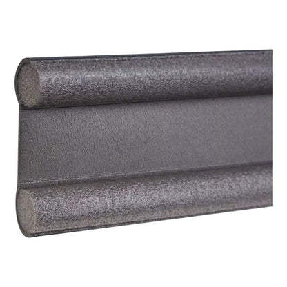 Zócalo doble bajo puerta de espuma 95cm Gris