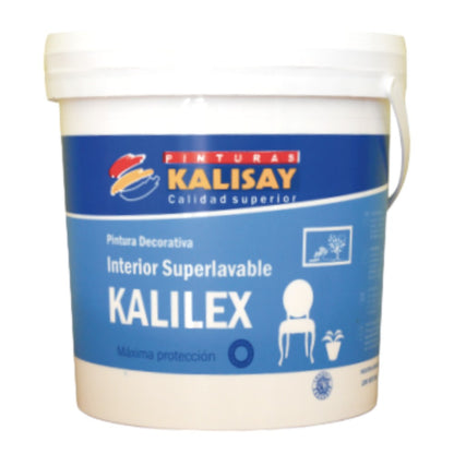 Latex Interior Superlavable Blanco Kalilex 18lts