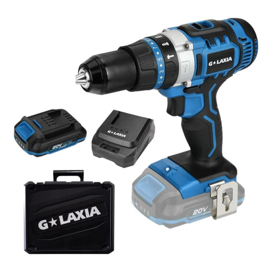 Taladro Atornillador Percutor 50Nm  20V (1Bat Carg 2Ah)