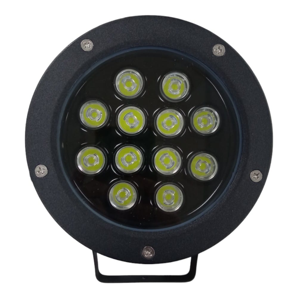 Foco Spot 12W Luz Fria Ip68 (Aluminio)