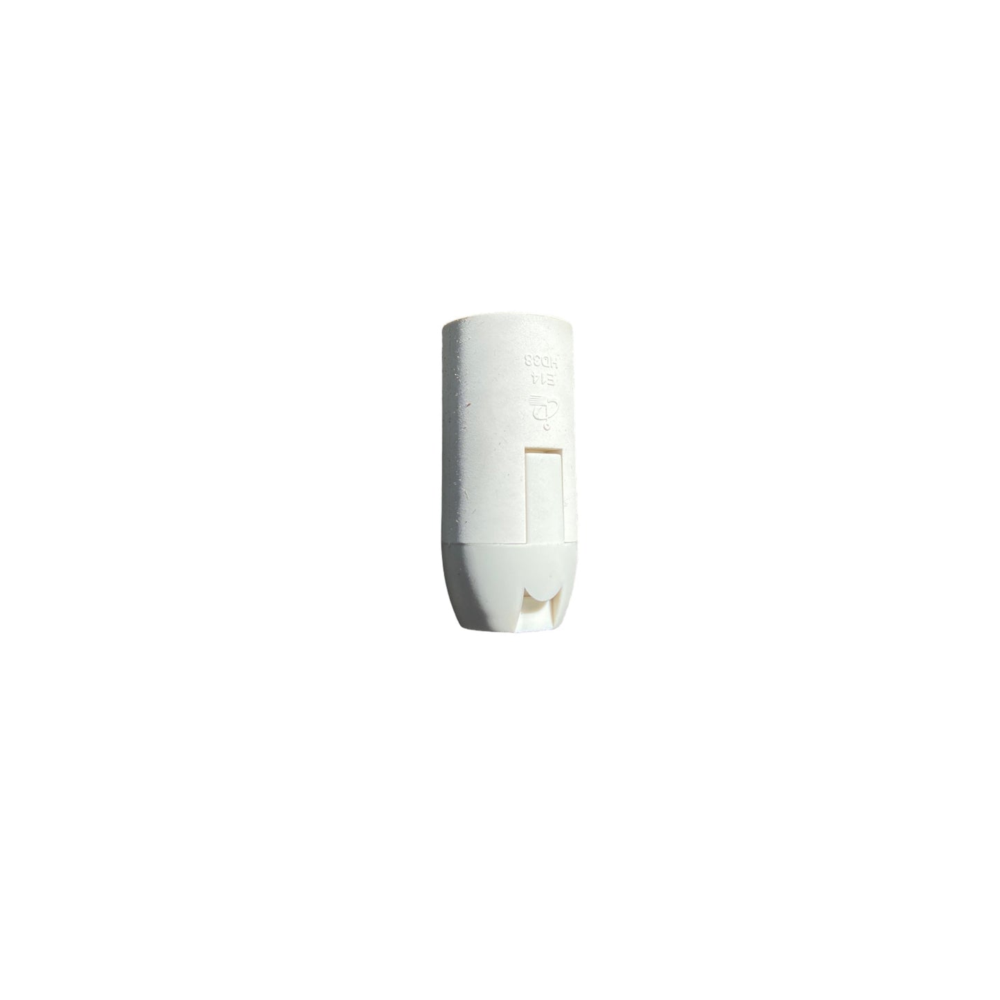 Portalampara con Rosca E14  Blanco (2847)