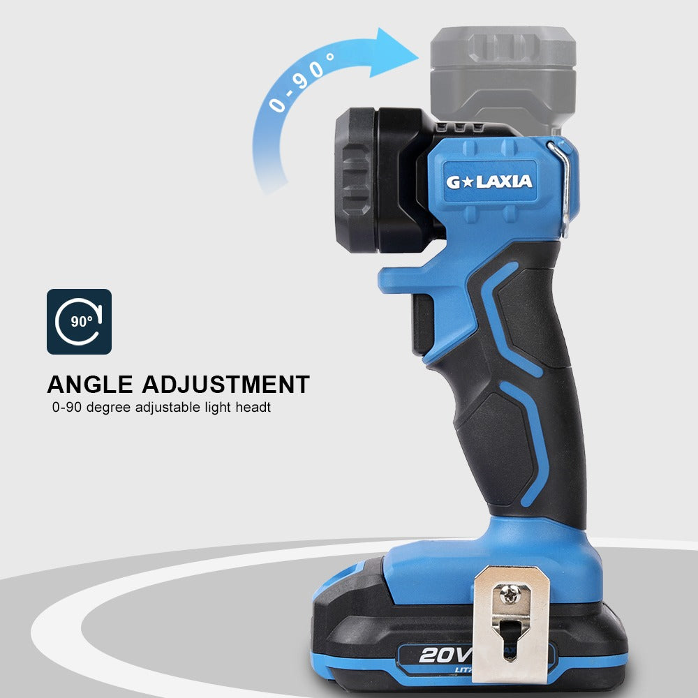 Foco Linterna Led De Mano 20V – SIN BATERÍA NI CARGADOR