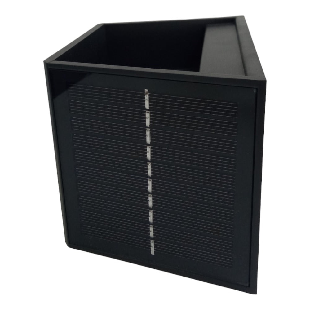 Farol Led Pared Solar Angulo Ajust. 2W Cal Volta (50501996)