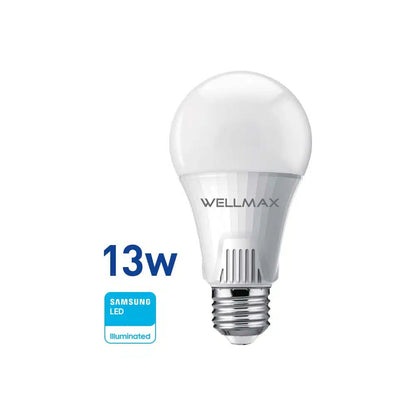 Lampara Led 13W (equi 115w) A65-E27 Fria Wellmax