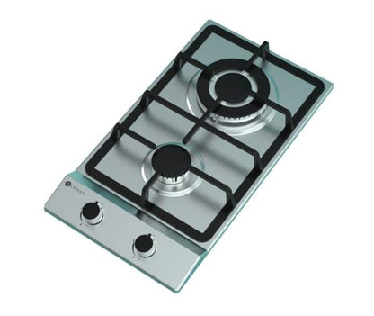 Anafe Acero Inoxidable a Gas Terhan 2 Hornallas