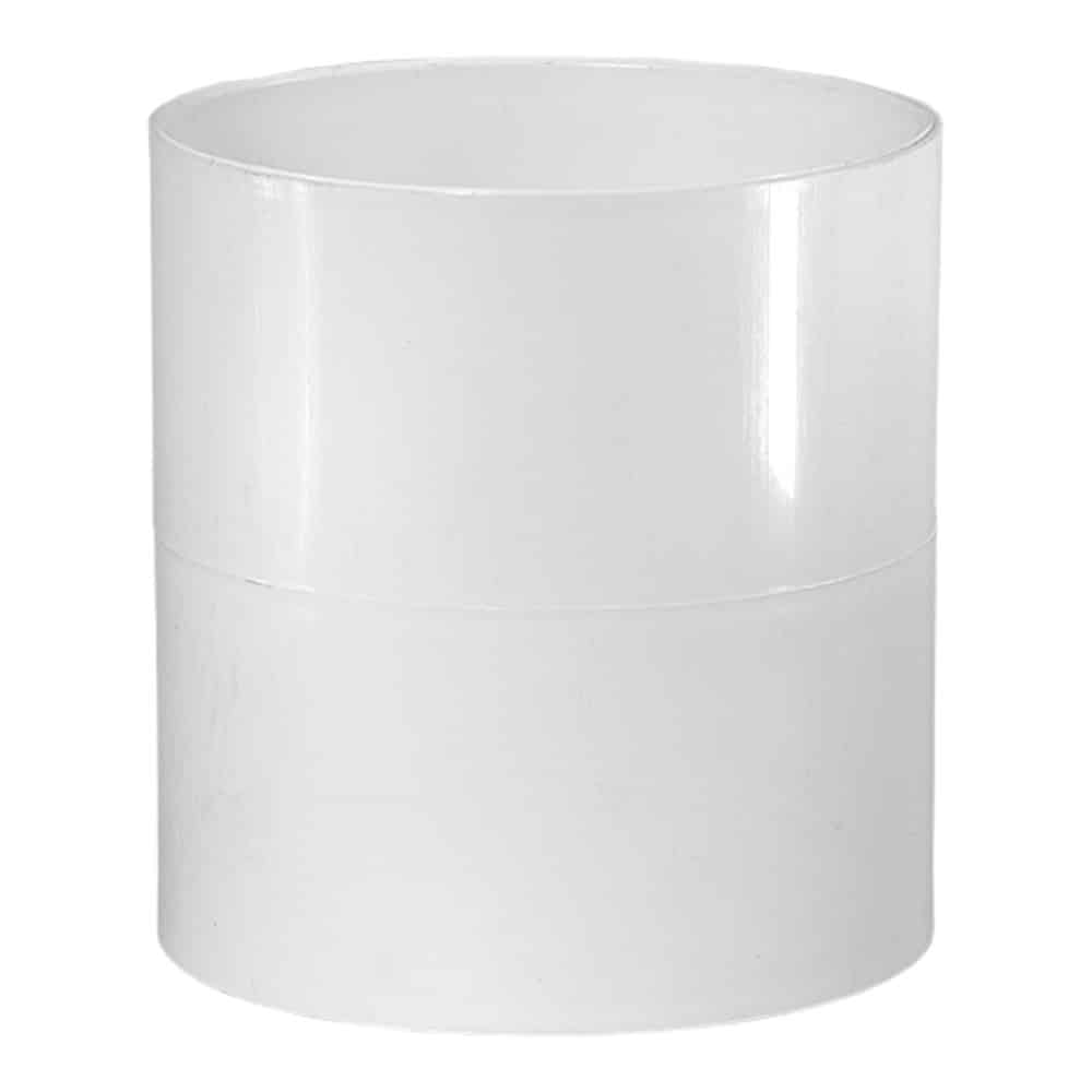 Cuplas H/H 50mmx3,2mm c/tope. PVC