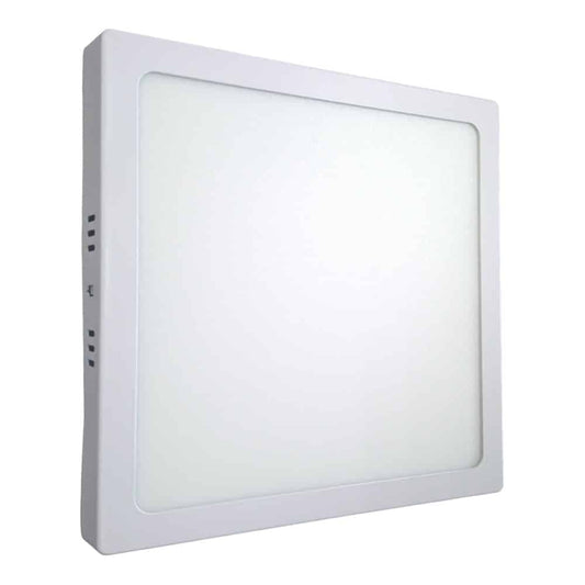 Plafon Adosar 18W Cuadrado 22,5cm Luz Calida