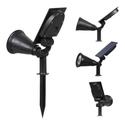 Foco Solar de Jardin 2W Luz Calida