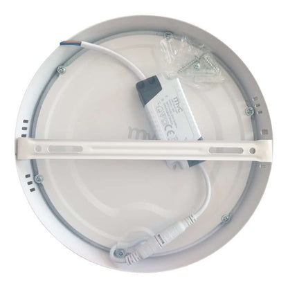 Plafon Adosar 18W Redondo 22,5cm Luz Calida
